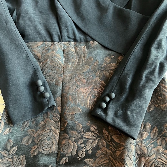 Guido Pasquali Milano Blazer Floral Jacquard Dress - Picture 6 of 7